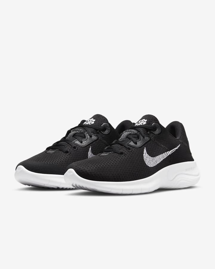 Zapatillas Running Nike Flex Experience Run 11 Next Nature Road Mujer Negras Gris Oscuro Blancas | OLXHD-3906