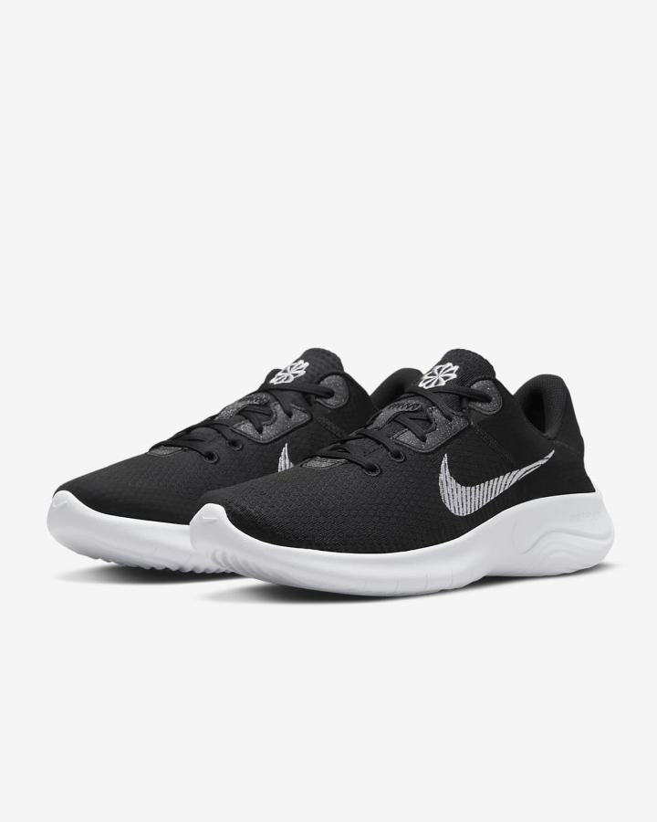Zapatillas Running Nike Flex Experience Run 11 Next Nature Road Hombre Negras Blancas | OYJUT-1587