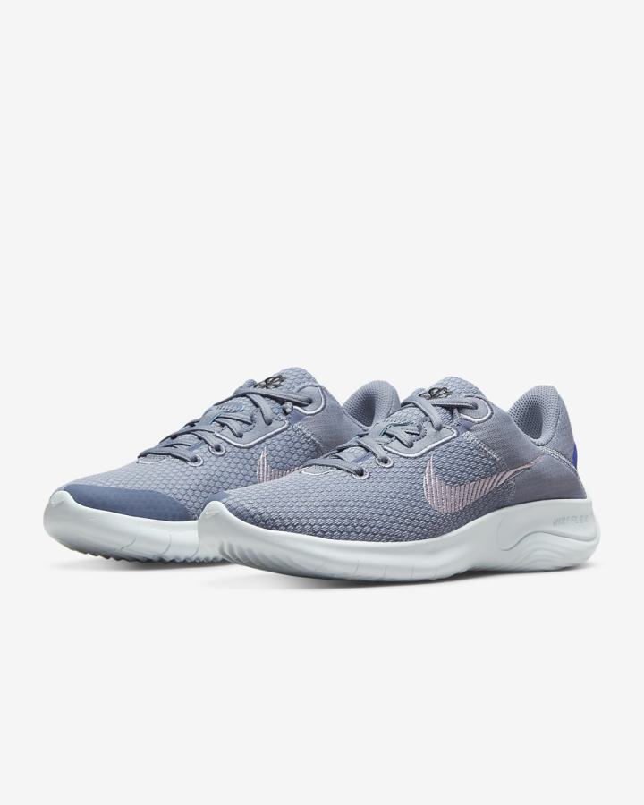Zapatillas Running Nike Flex Experience Run 11 Next Nature Road Mujer Azules Negras | SEVKC-0392