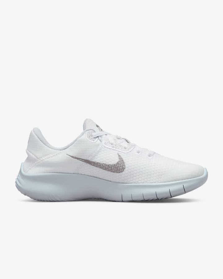 Zapatillas Running Nike Flex Experience Run 11 Next Nature Road Mujer Blancas Plateadas Metal Plateadas | SWOGU-2956