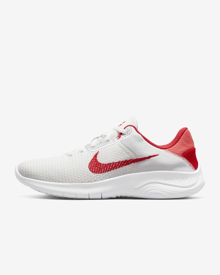 Zapatillas Running Nike Flex Experience Run 11 Next Nature Road Mujer Blancas Rojas | TWCMH-1356