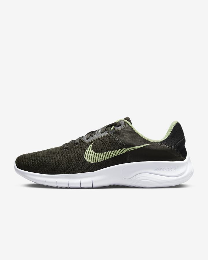 Zapatillas Running Nike Flex Experience Run 11 Next Nature Road Hombre Negras Blancas | UGTSC-7032