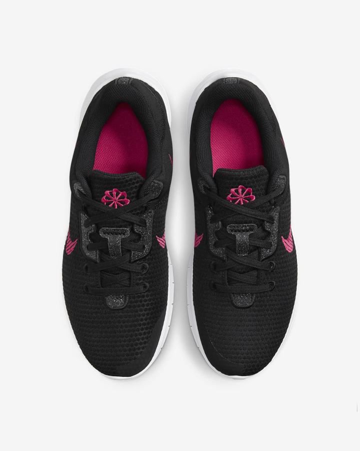 Zapatillas Running Nike Flex Experience Run 11 Next Nature Road Mujer Negras Blancas Rosas | WMCKA-3451