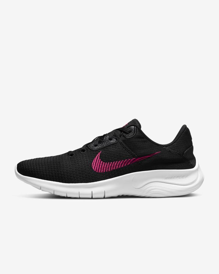 Zapatillas Running Nike Flex Experience Run 11 Next Nature Road Mujer Negras Blancas Rosas | WMCKA-3451