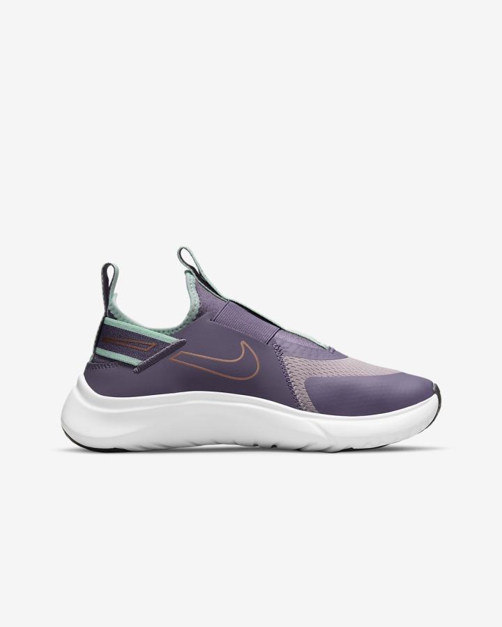 Zapatillas Running Nike Flex Plus Kids Road Niña Moradas Gris Verde Menta Metal Rojas Marrones | MBWPT-1305