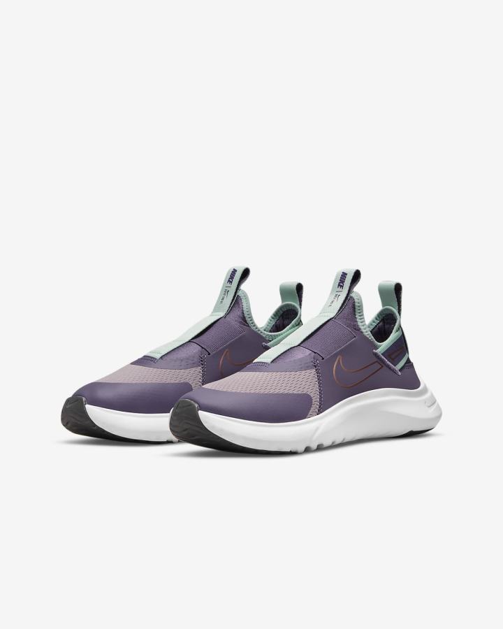 Zapatillas Running Nike Flex Plus Kids Road Niña Moradas Gris Verde Menta Metal Rojas Marrones | MBWPT-1305
