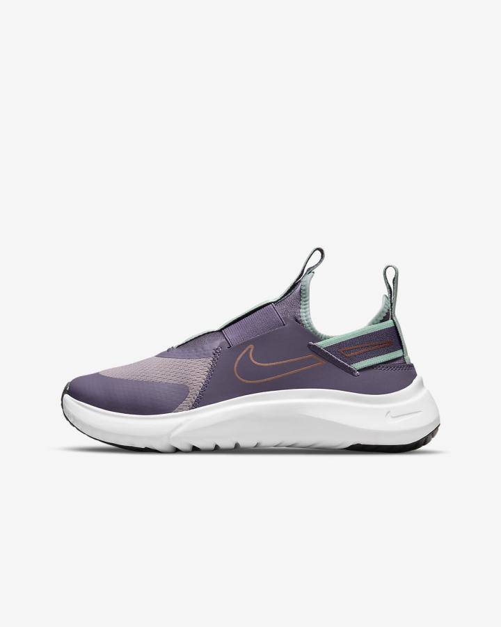 Zapatillas Running Nike Flex Plus Kids Road Niña Moradas Gris Verde Menta Metal Rojas Marrones | MBWPT-1305
