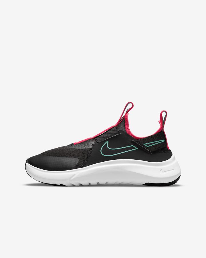 Zapatillas Running Nike Flex Plus Kids Road Niña Negras Rojas Turquesa | PJGKX-0698