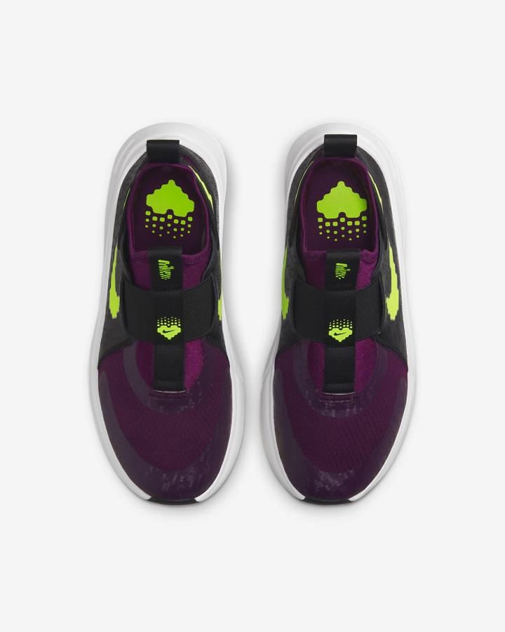Zapatillas Running Nike Flex Plus SE Kids Road Niña Negras Blancas | BNWPZ-0462