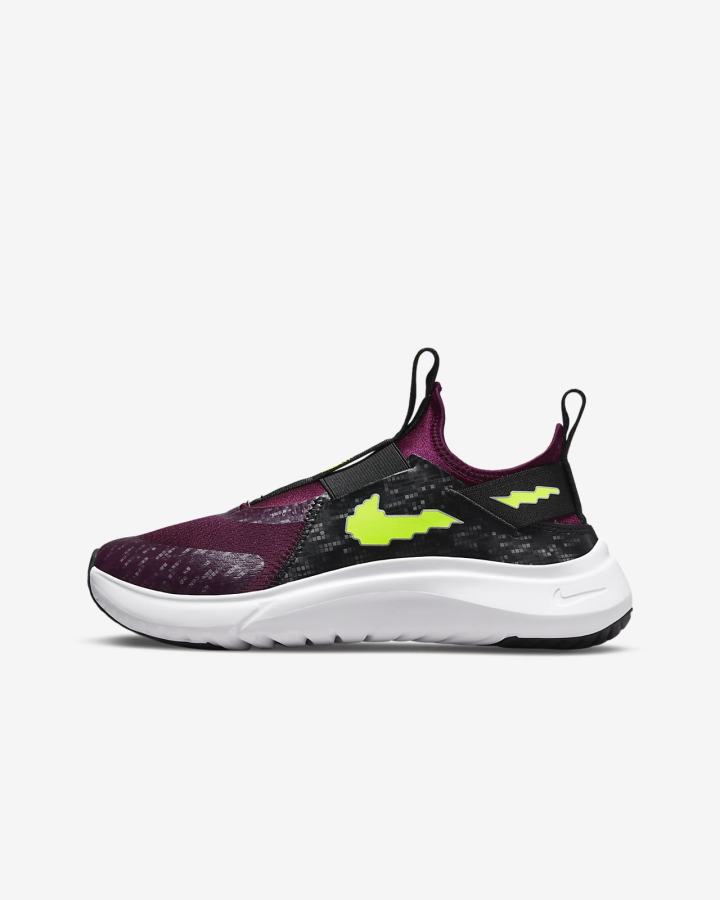 Zapatillas Running Nike Flex Plus SE Kids Road Niña Negras Blancas | BNWPZ-0462