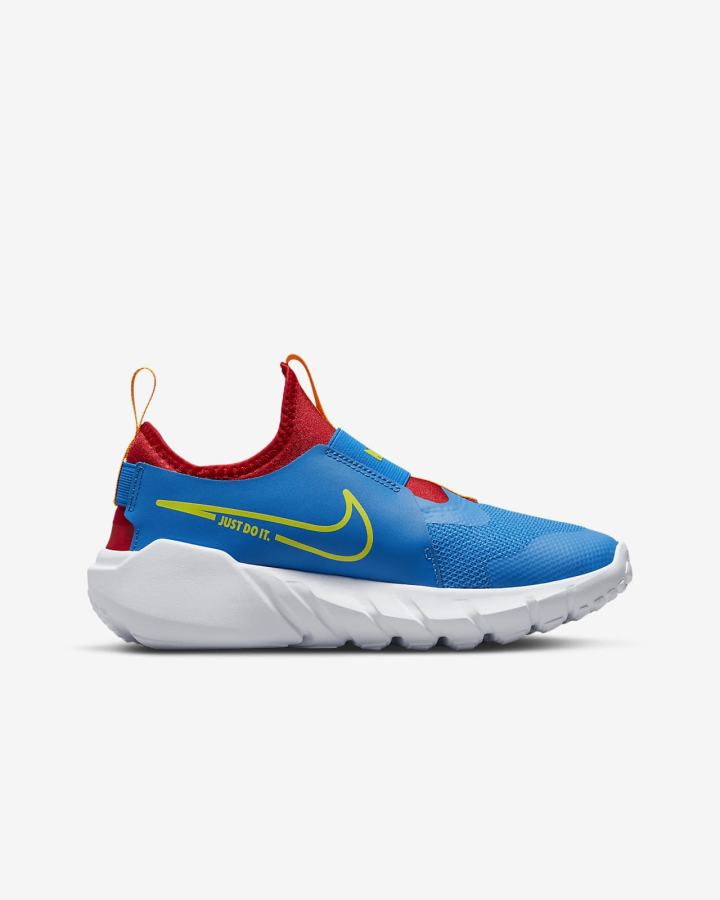 Zapatillas Running Nike Flex Runner 2 Kids Road Niña Azules Rojas Doradas Verde | FWMOG-1285