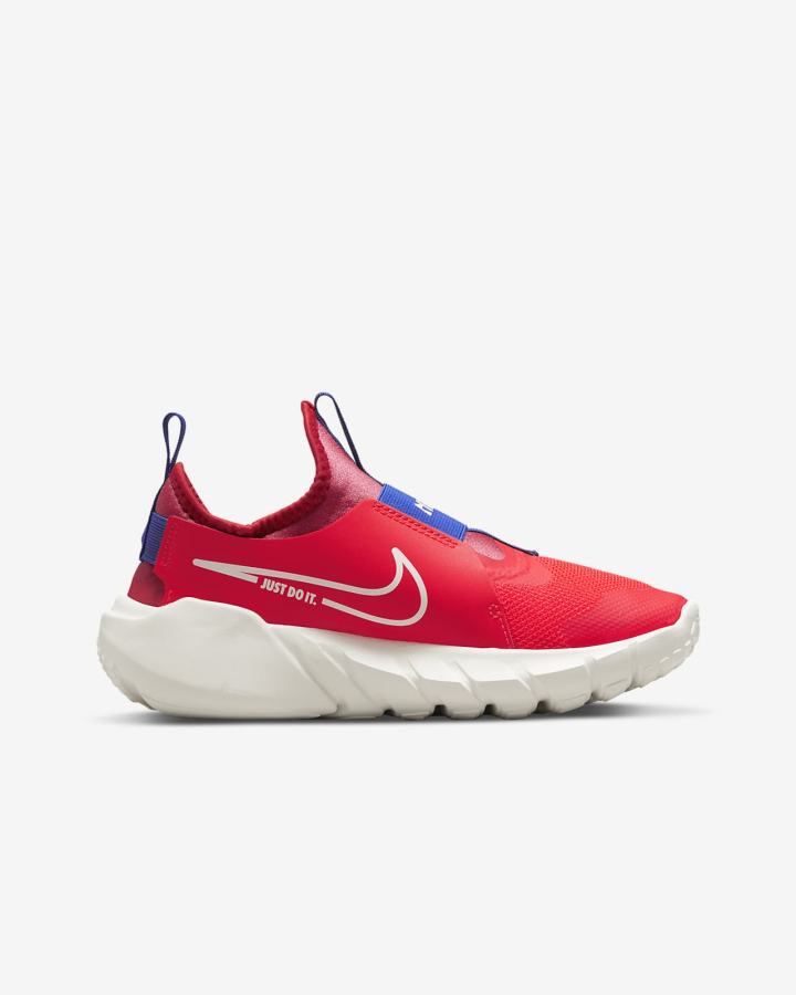 Zapatillas Running Nike Flex Runner 2 Kids Road Niña Rojas Claro Azul Real | HGYRT-7435