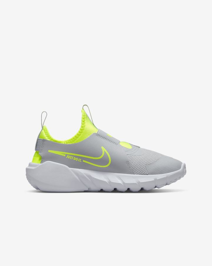 Zapatillas Running Nike Flex Runner 2 Kids Road Niña Gris Azules | JWXIU-0294