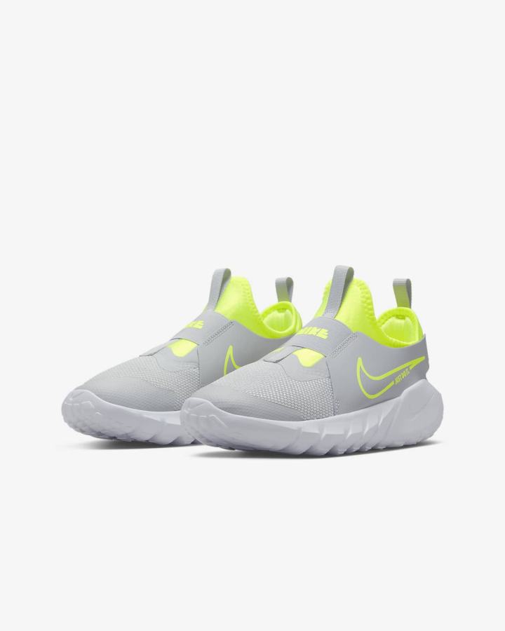 Zapatillas Running Nike Flex Runner 2 Kids Road Niña Gris Azules | JWXIU-0294