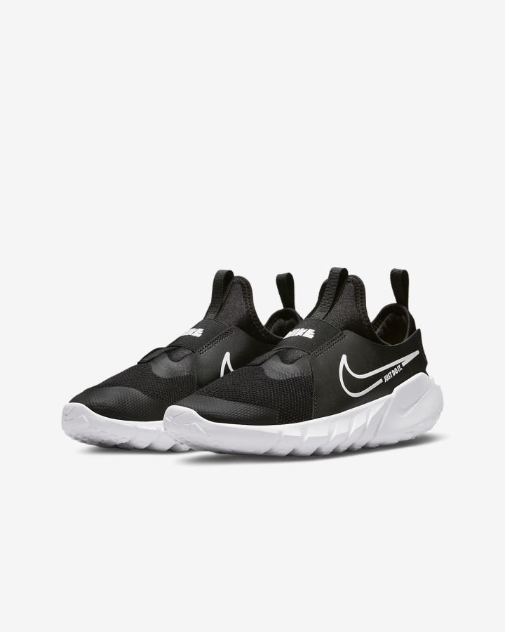 Zapatillas Running Nike Flex Runner 2 Kids Road Niño Negras Azules Doradas Blancas | OGZSE-8360