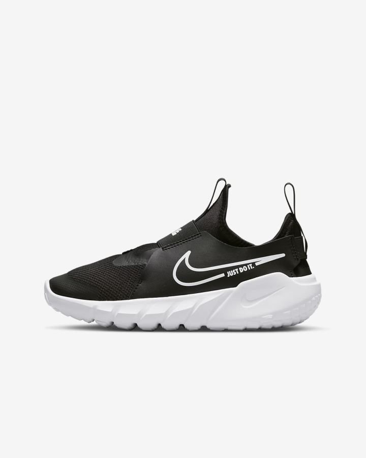 Zapatillas Running Nike Flex Runner 2 Kids Road Niño Negras Azules Doradas Blancas | OGZSE-8360