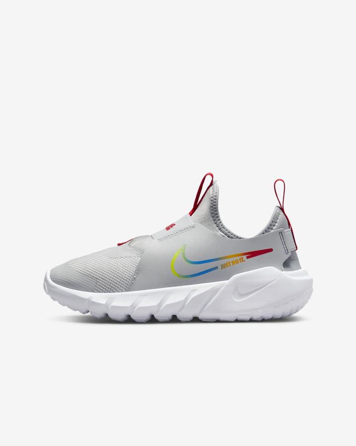 Zapatillas Running Nike Flex Runner 2 Kids Road Niña Gris Gris Claro Azules Multicolor | PWYXF-7189