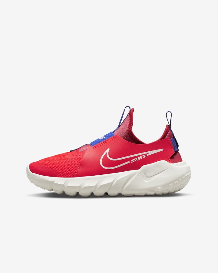Zapatillas Running Nike Flex Runner 2 Kids Road Niño Rojas Claro Azul Real | TQSZI-5810