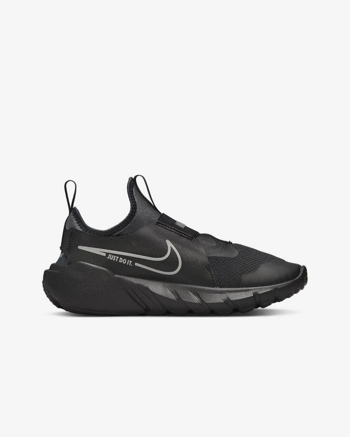 Zapatillas Running Nike Flex Runner 2 Kids Road Niño Negras Gris Oscuro Azules Gris | YNKTP-6315