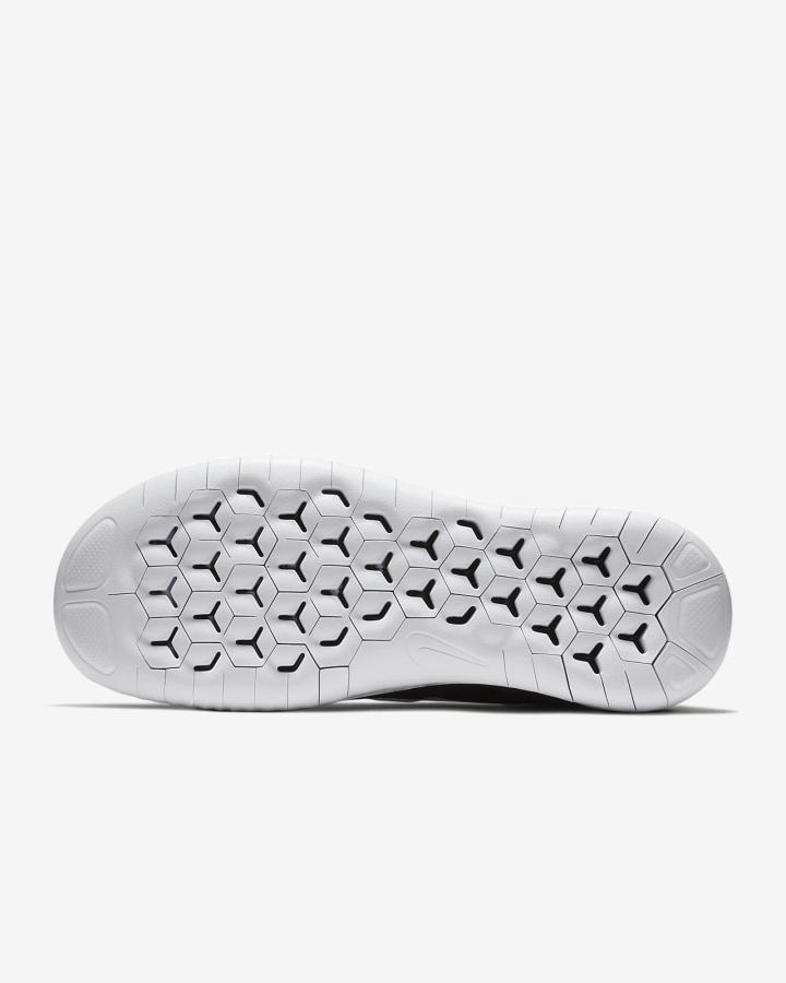 Zapatillas Running Nike Free RN 2018 Mujer Negras Blancas | DWHPF-2651