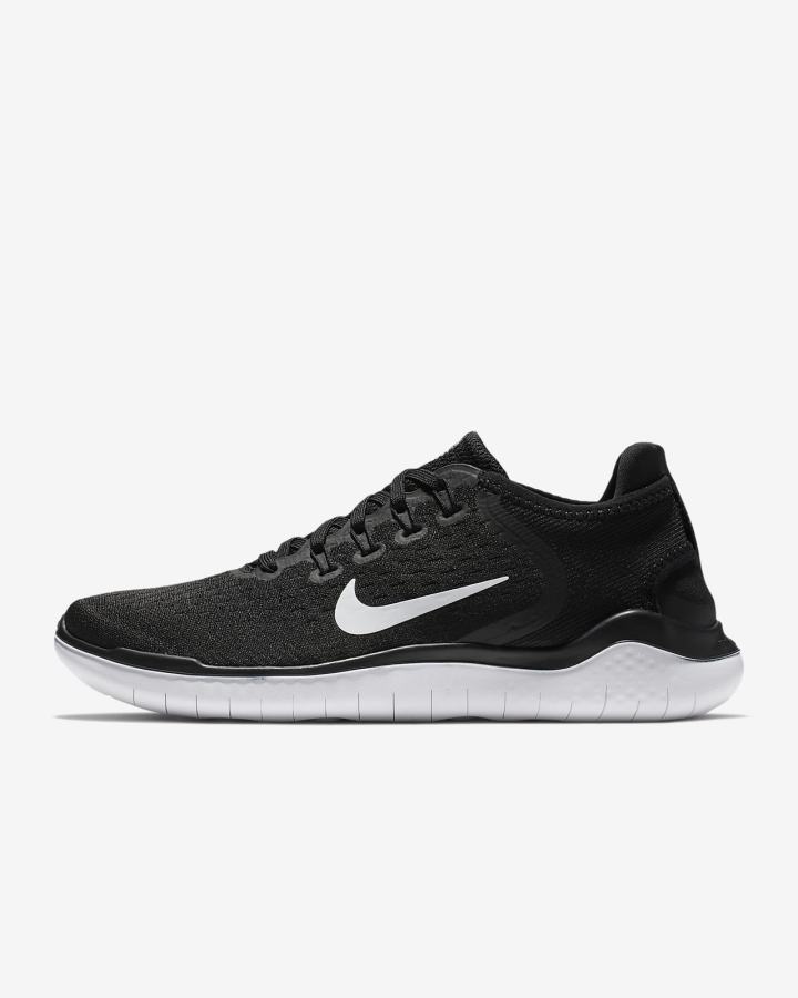 Zapatillas Running Nike Free RN 2018 Mujer Negras Blancas | DWHPF-2651