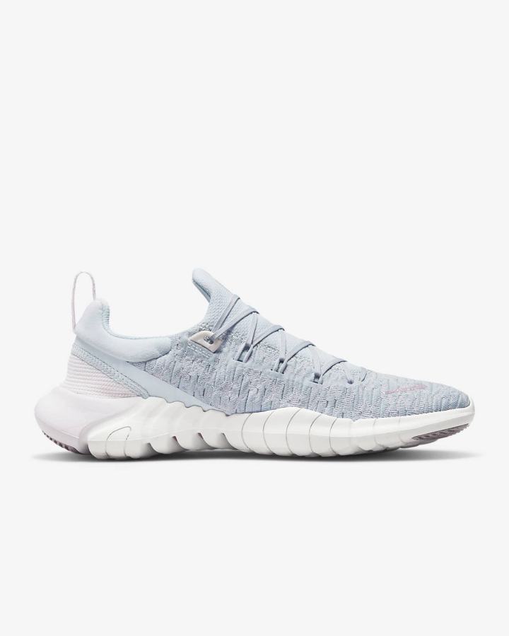 Zapatillas Running Nike Free Run 5.0 Road Mujer Blancas Moradas | EFSAZ-0192