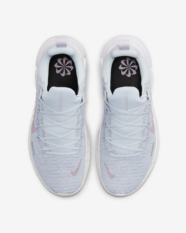 Zapatillas Running Nike Free Run 5.0 Road Mujer Blancas Moradas | EFSAZ-0192