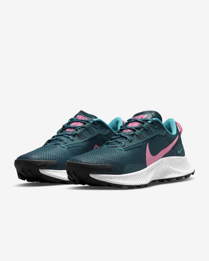 Zapatillas Running Nike Pegasus Trail 3 Trail Mujer Turquesa Verde Azul Marino Turquesa Azules Rosas | AEHOJ-8745