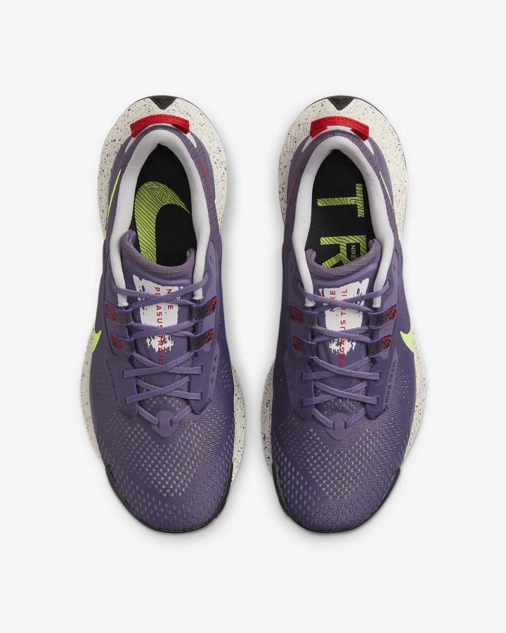 Zapatillas Running Nike Pegasus Trail 3 Trail Mujer Moradas Rojas | SDBXN-8461