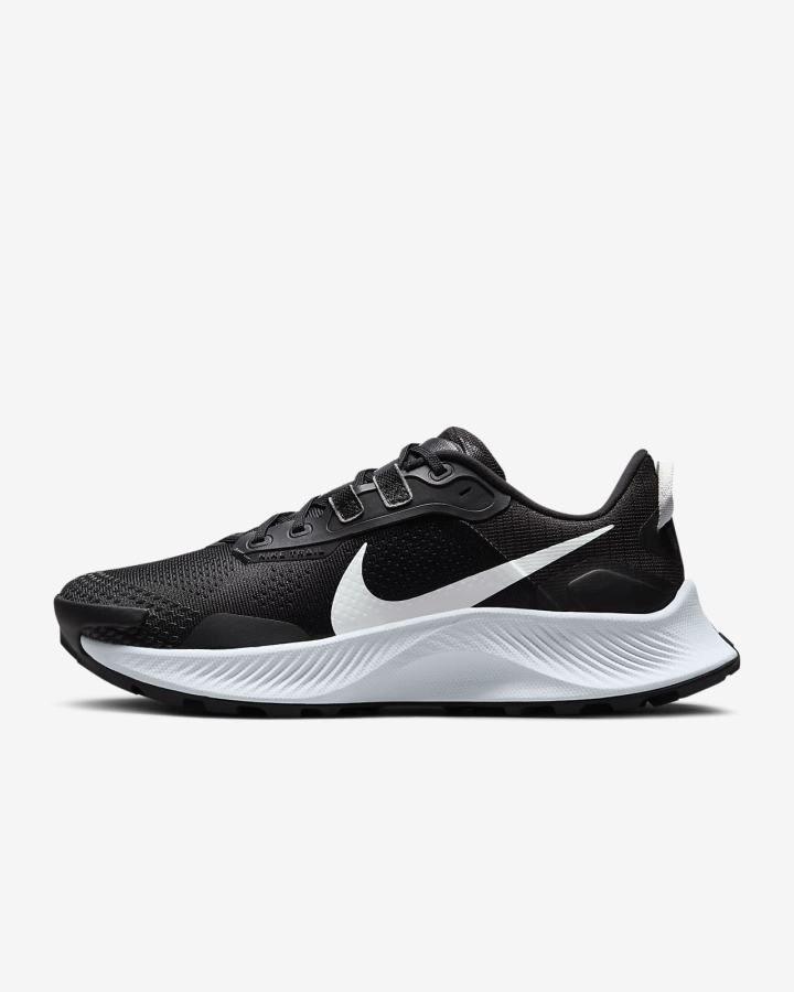 Zapatillas Running Nike Pegasus Trail 3 Trail Mujer Negras Gris Oscuro Plateadas | VQEUS-7042