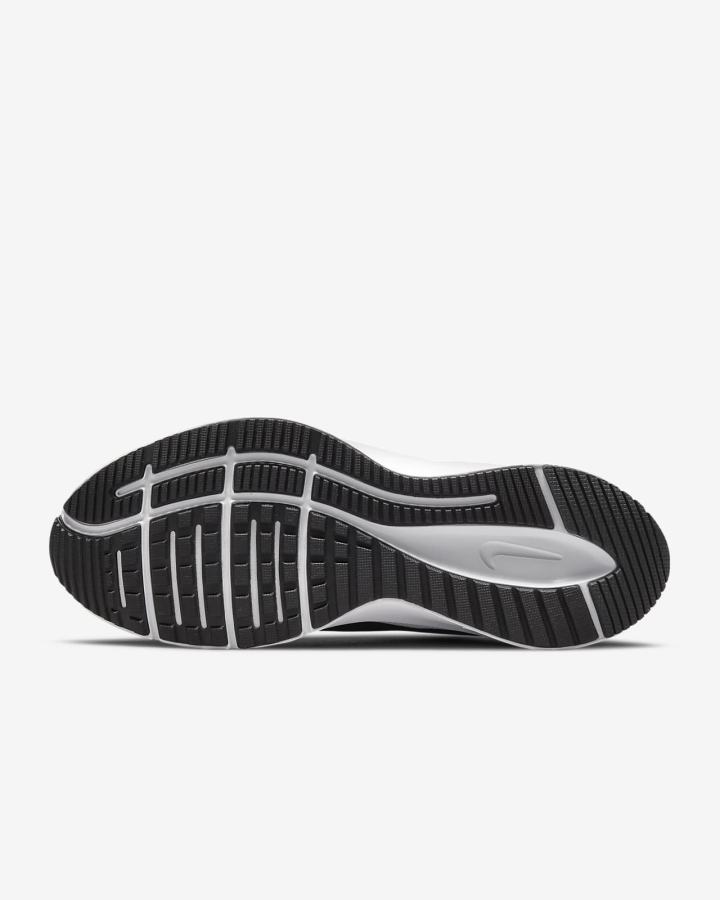 Zapatillas Running Nike Quest 4 Road Mujer Negras Gris Oscuro Blancas | EKAGD-1435