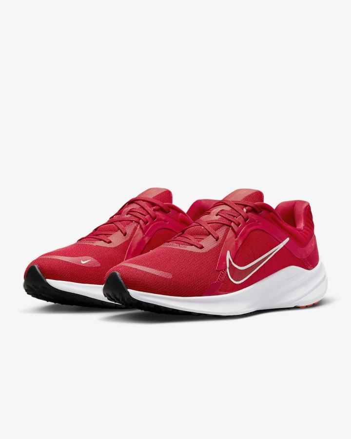 Zapatillas Running Nike Quest 5 Premium Road Mujer Rojas Rojas Claro Negras Blancas | VFORT-9801