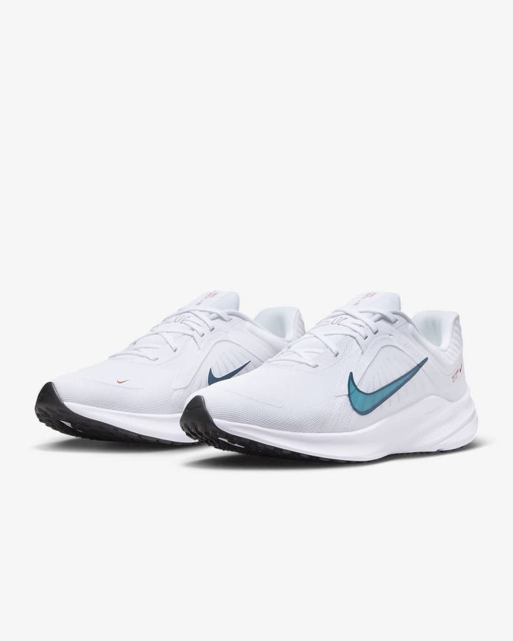 Zapatillas Running Nike Quest 5 Road Hombre Blancas Rojas Claro Negras Azules | DQXJL-6035