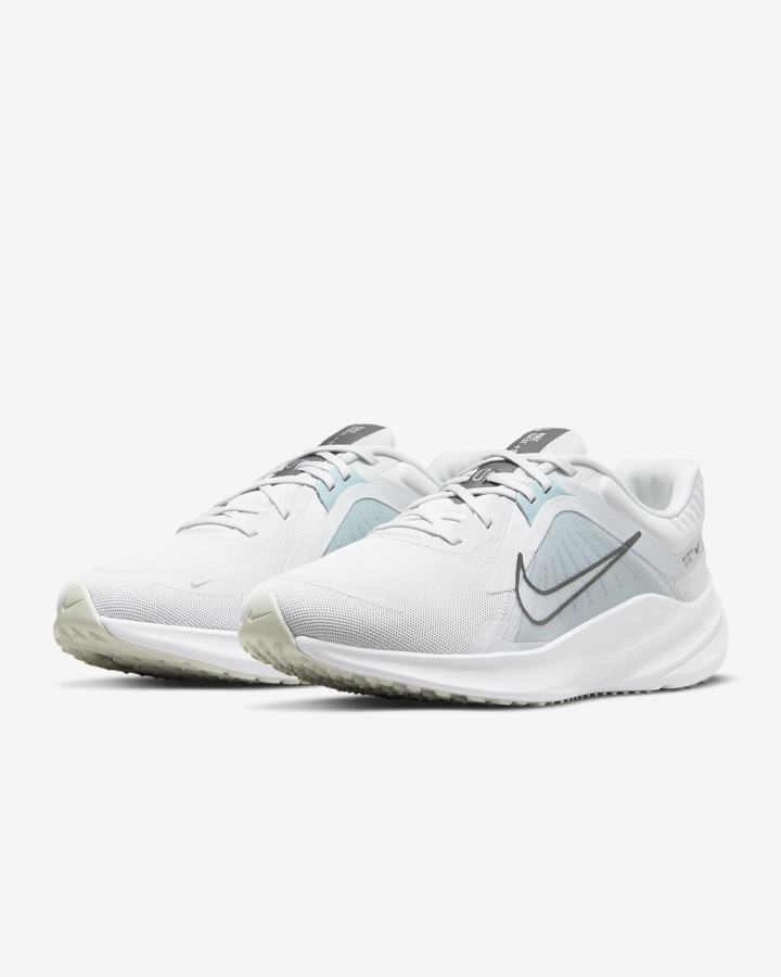 Zapatillas Running Nike Quest 5 Road Hombre Gris Metal Plateadas Negras | HGXQY-4570