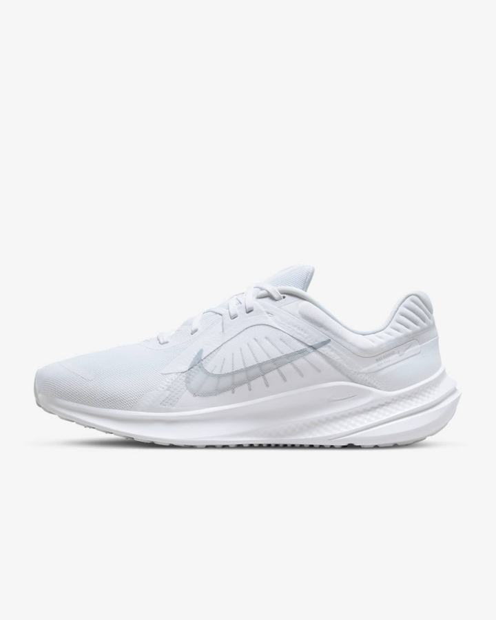 Zapatillas Running Nike Quest 5 Road Hombre Blancas Plateadas | LPDCM-9647