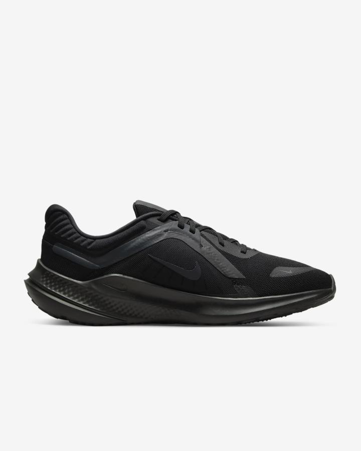 Zapatillas Running Nike Quest 5 Road Hombre Negras Gris Oscuro | TALMN-3091