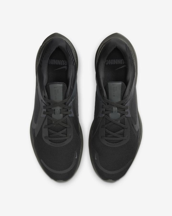 Zapatillas Running Nike Quest 5 Road Hombre Negras Gris Oscuro | TALMN-3091