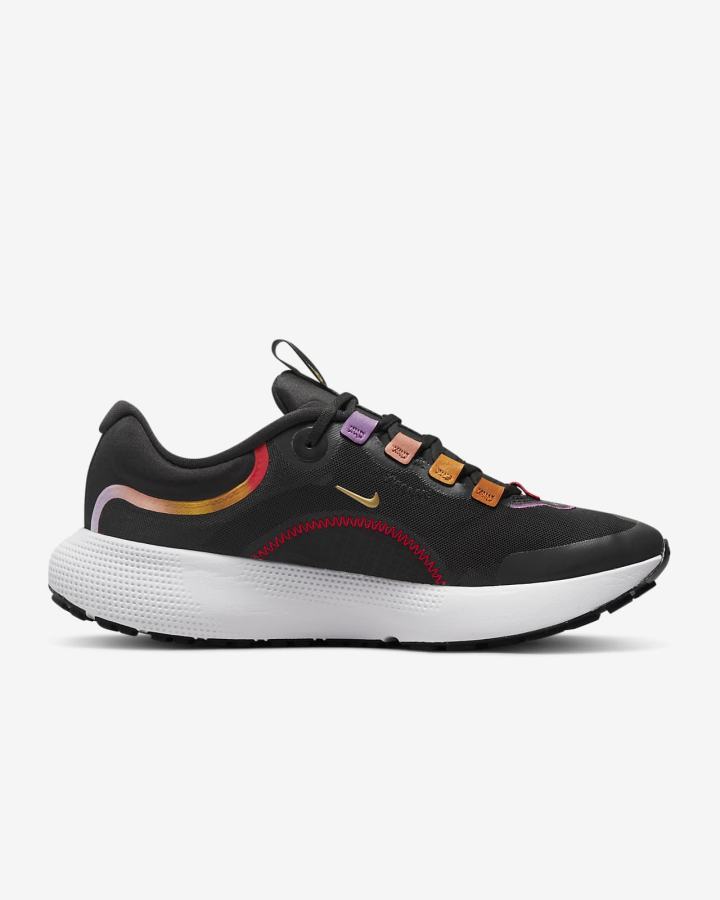 Zapatillas Running Nike React Escape Run Road Mujer Negras Rojas Naranjas Metal Doradas | TQGPV-9572