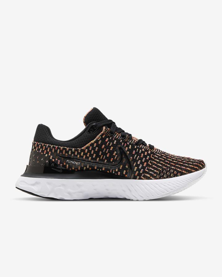 Zapatillas Running Nike React Infinity Run Flyknit 3 Road Mujer Negras Azules Rosas Blancas | DIHCE-8409