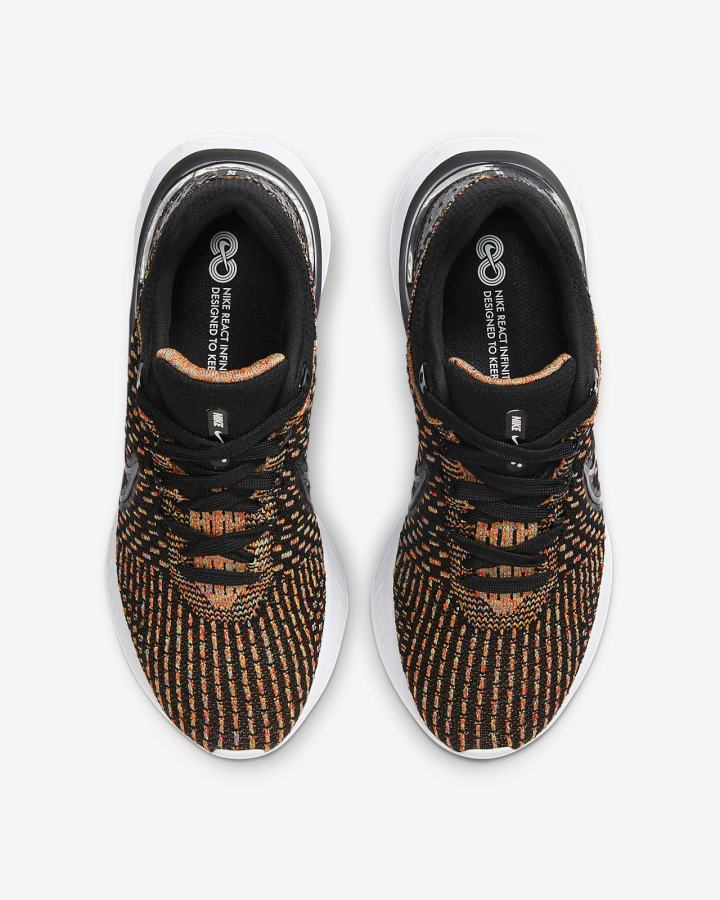 Zapatillas Running Nike React Infinity Run Flyknit 3 Road Mujer Negras Azules Rosas Blancas | DIHCE-8409