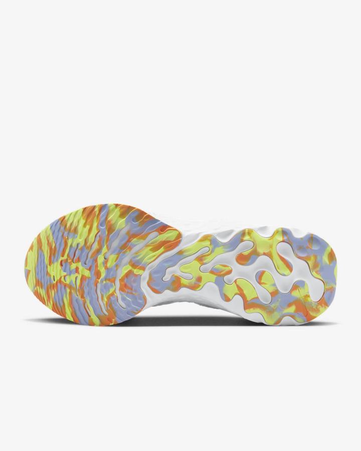 Zapatillas Running Nike React Infinity Run Flyknit 3 Road Mujer Rosas Claro Doradas Blancas | INLEA-8246