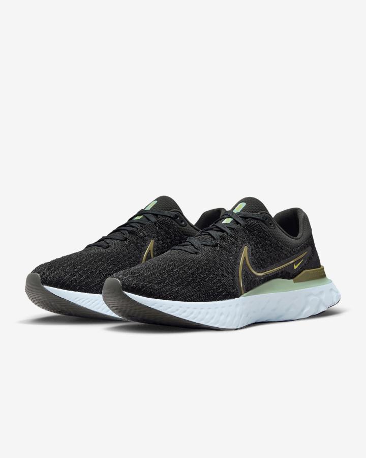 Zapatillas Running Nike React Infinity Run Flyknit 3 Road Hombre Azules Verde | KJMHL-5234