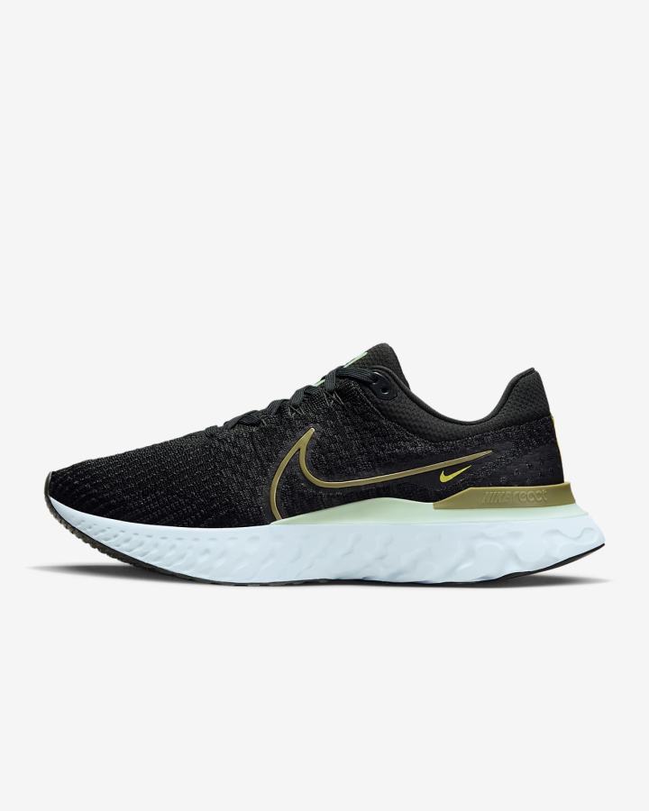 Zapatillas Running Nike React Infinity Run Flyknit 3 Road Hombre Azules Verde | KJMHL-5234