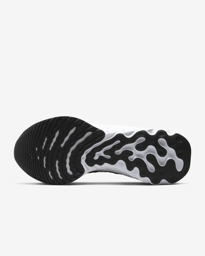 Zapatillas Running Nike React Infinity Run Flyknit 3 Road Hombre Negras Blancas | MIUWZ-0568