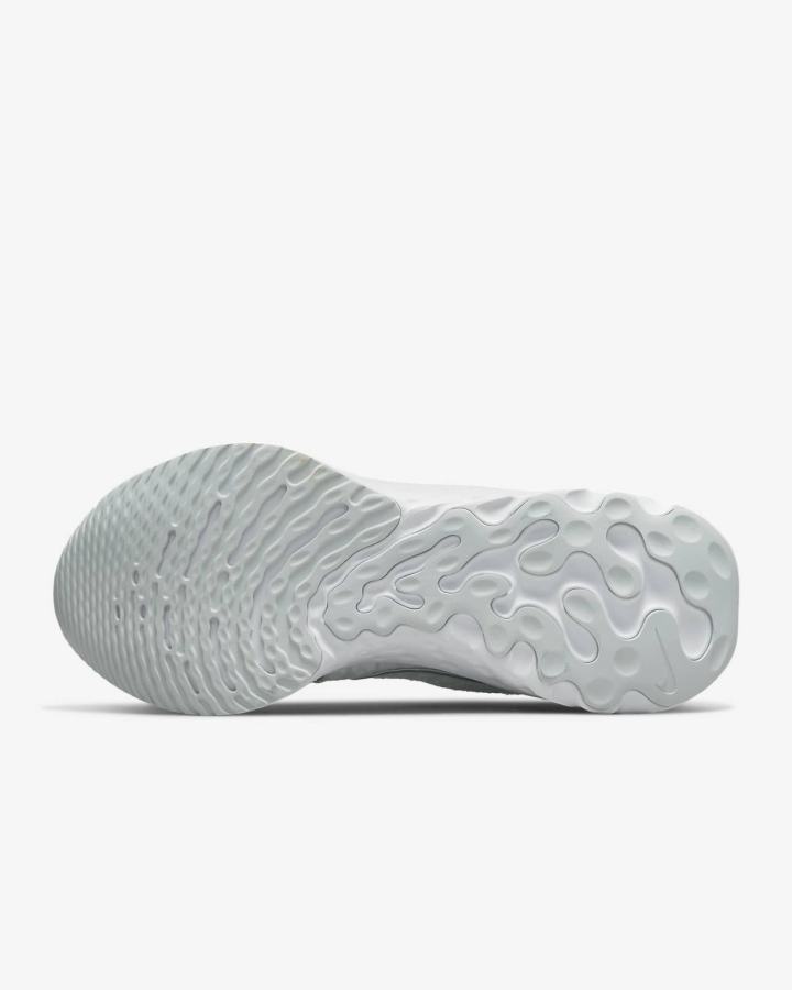 Zapatillas Running Nike React Infinity Run Flyknit 3 Road Mujer Blancas Plateadas Metal Plateadas | ORZVS-8614