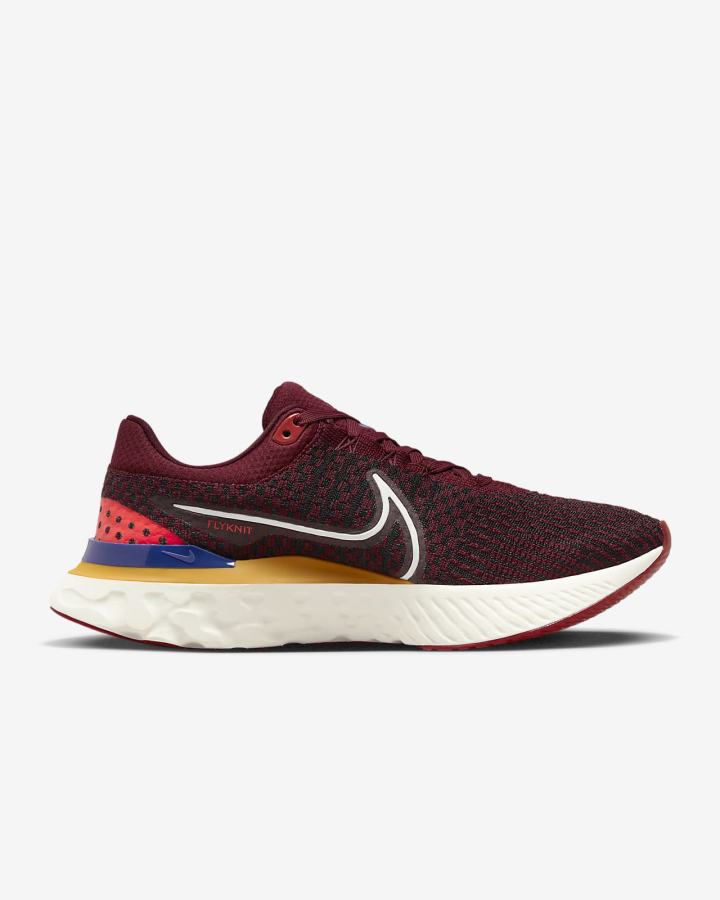 Zapatillas Running Nike React Infinity Run Flyknit 3 Road Hombre Doradas Rojas Claro Blancas | SHRAX-1502