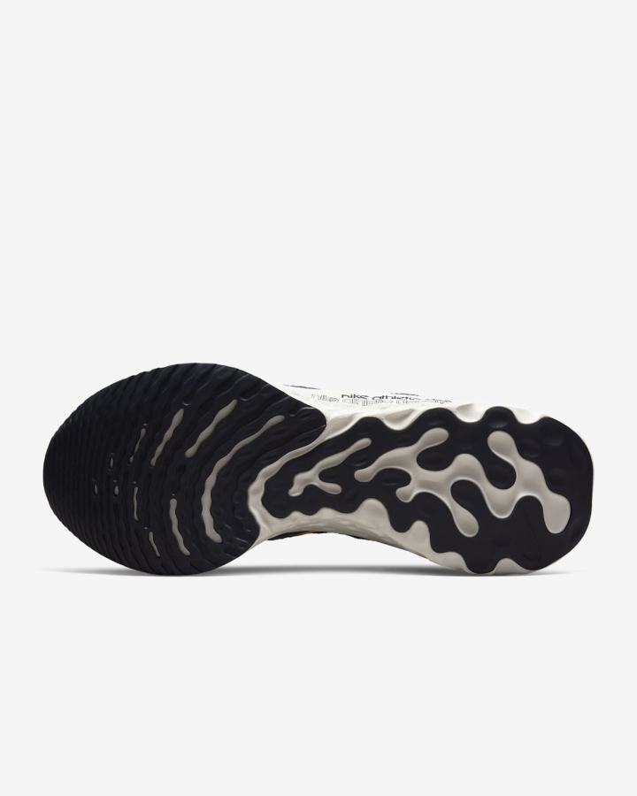 Zapatillas Running Nike React Infinity Run Flyknit 3 Road Hombre Obsidian Oscuro Amarillo Oscuro | SVOGK-1243