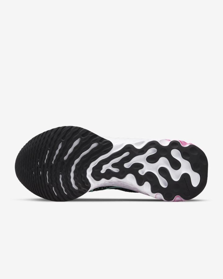 Zapatillas Running Nike React Infinity Run Flyknit 3 Road Mujer Negras Rosas Turquesa | UWLMC-8654