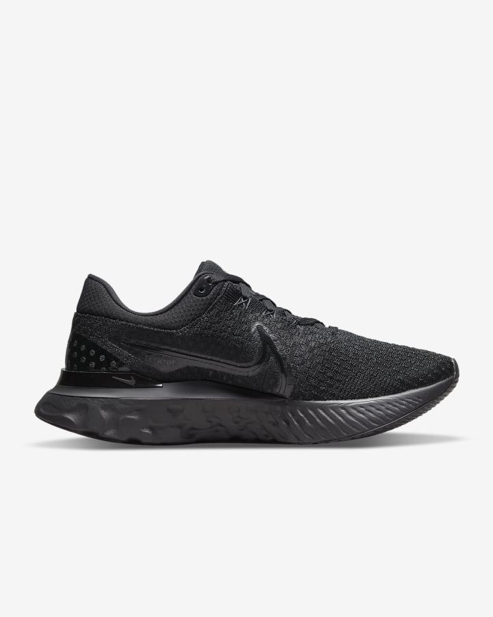Zapatillas Running Nike React Infinity Run Flyknit 3 Road Hombre Negras | VWMHY-8014