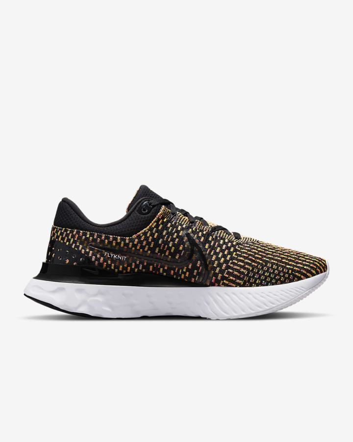 Zapatillas Running Nike React Infinity Run Flyknit 3 Road Hombre Negras Azules Rosas Blancas | WTJDX-3251